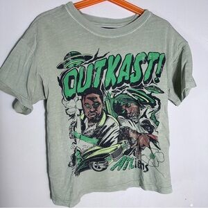 Outkast Graphic Short Sleeve Tee - Green